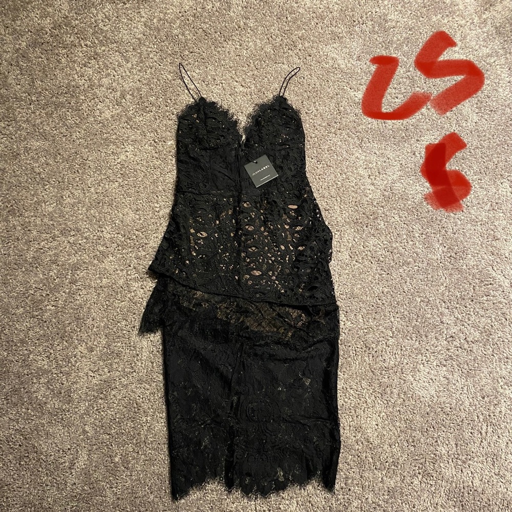 Black jluxlabel dress never worn